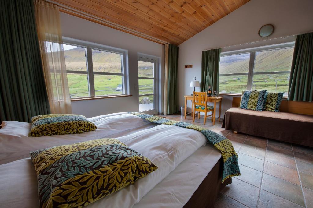 Gjaargardur Guesthouse Gjógv Chambre photo