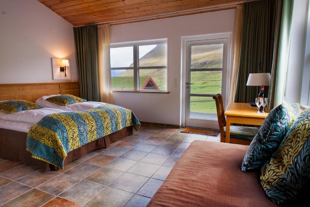 Gjaargardur Guesthouse Gjógv Chambre photo